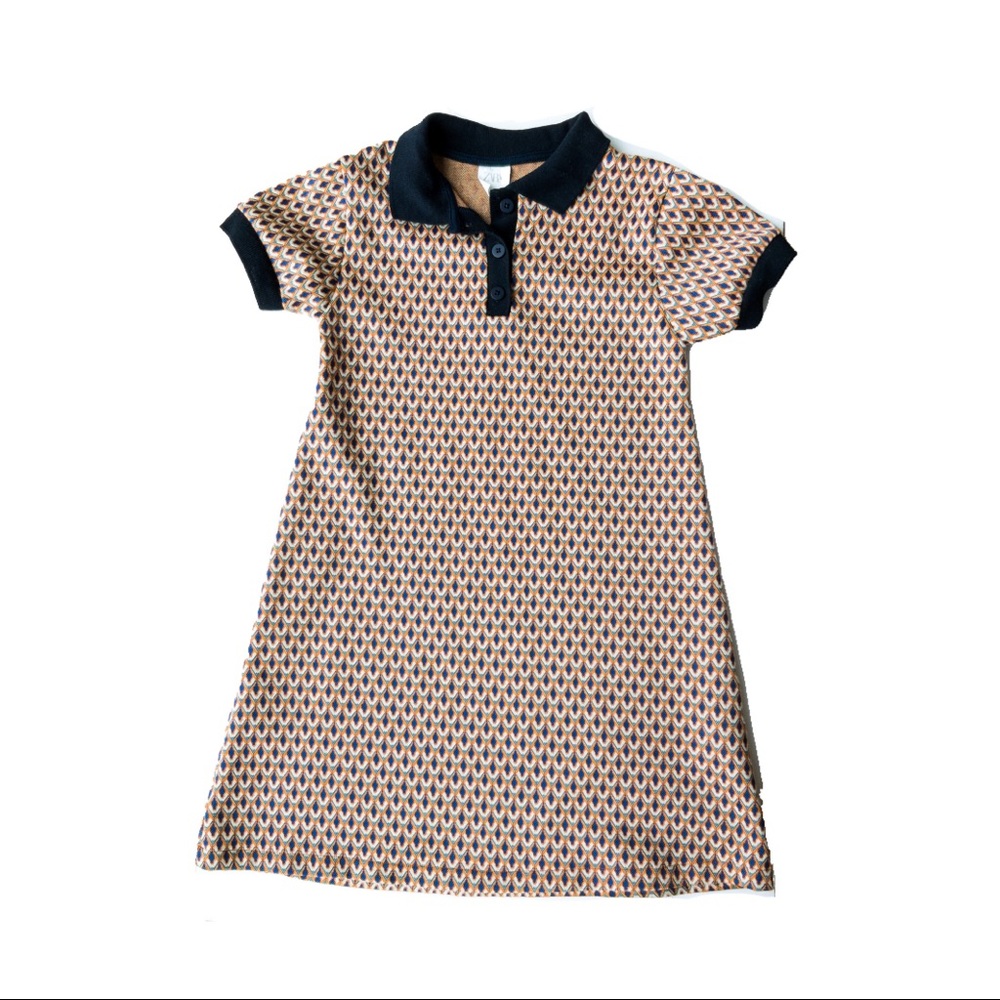 Zara size 9 patterned dress